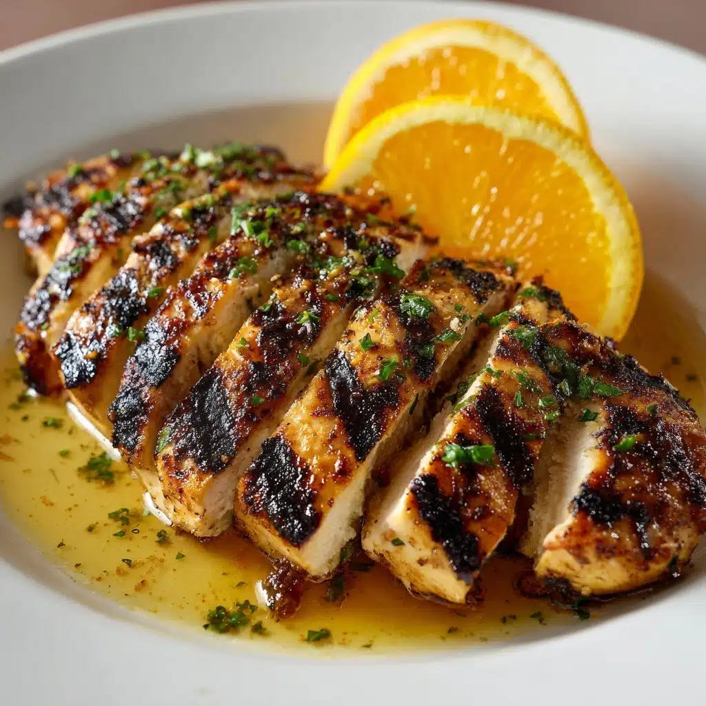 Grilled Orange Honey Chicken Recipe - Recipe Image
