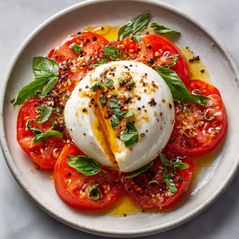 Burrata Caprese Salad Recipe