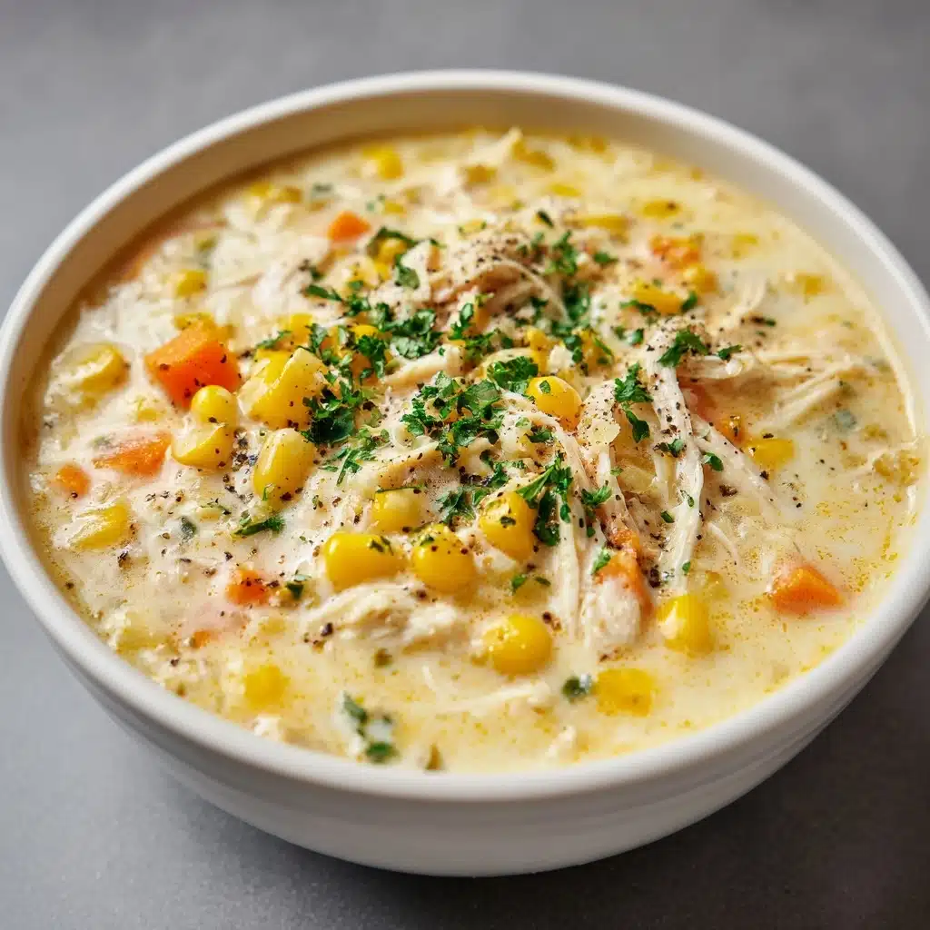 Crockpot Chicken Corn Chowder Recipe