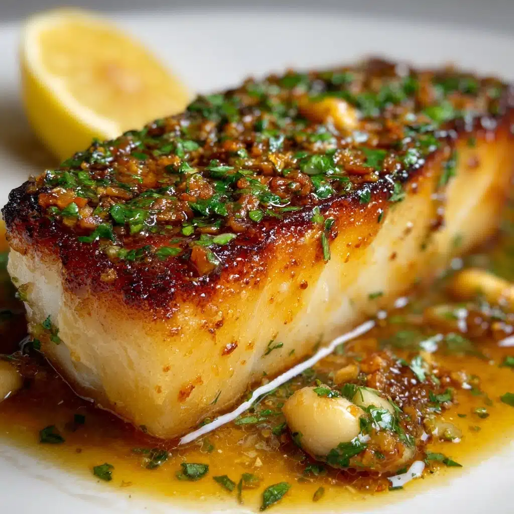 Baked Cod with Lemon and Garlic Recipe