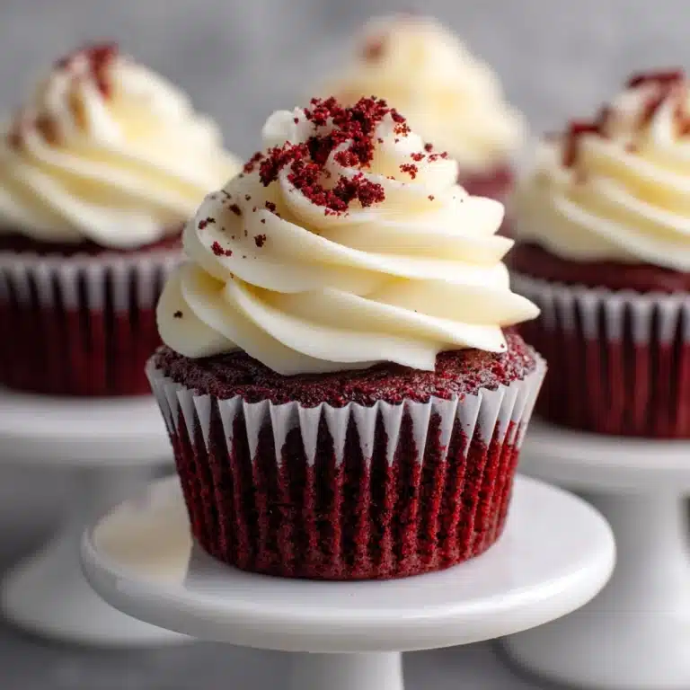Red Velvet Cheesecake Cupcake Recipe