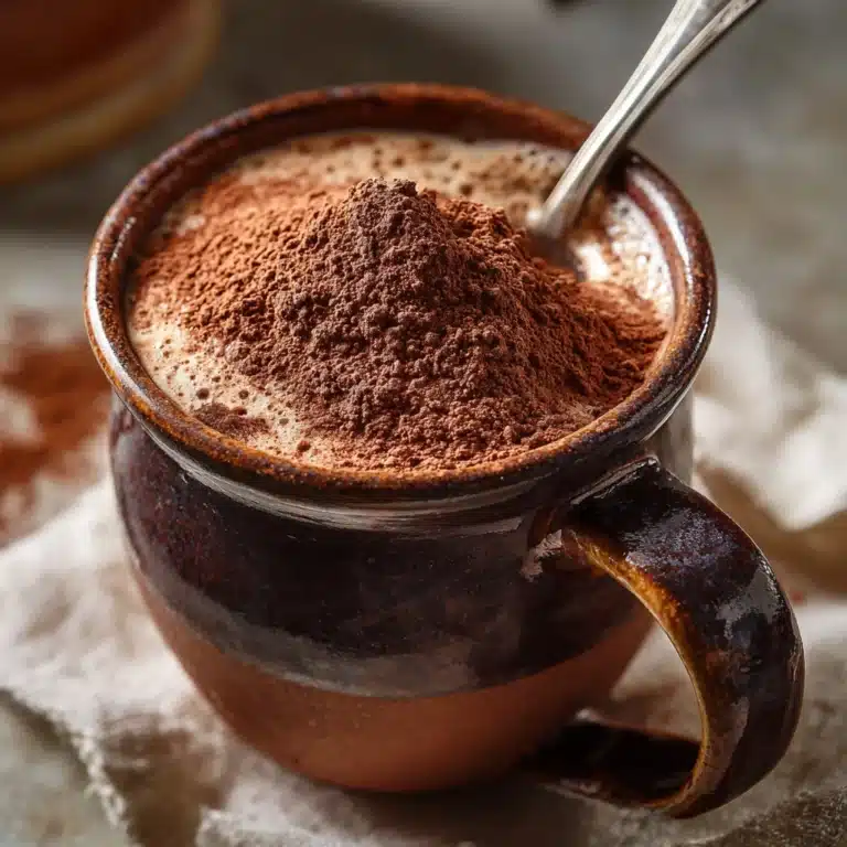 Homemade Cocoa Mix Powder Recipe
