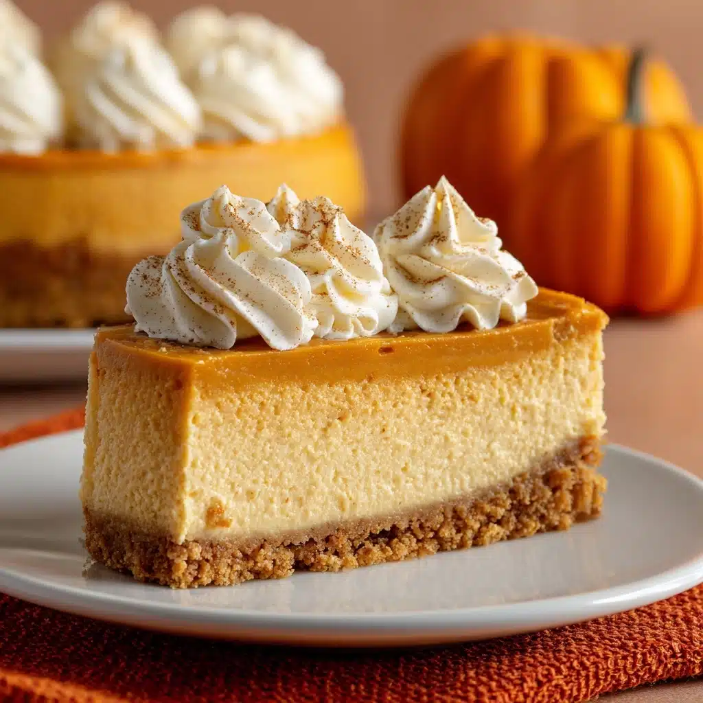 No-Bake Pumpkin Cheesecake Recipe - Recipe Image