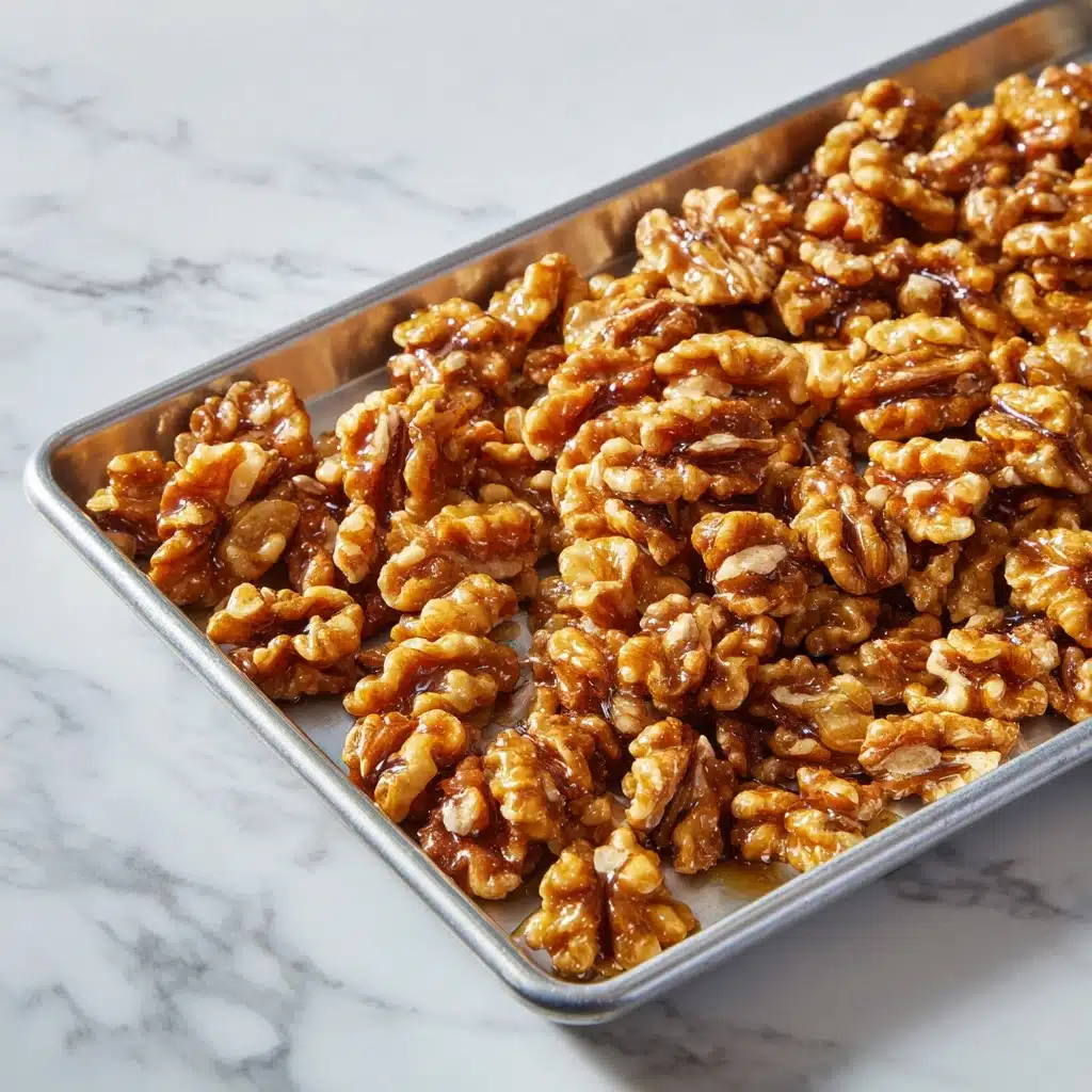 Brown Sugar Candied Walnuts Recipe - Recipe Image