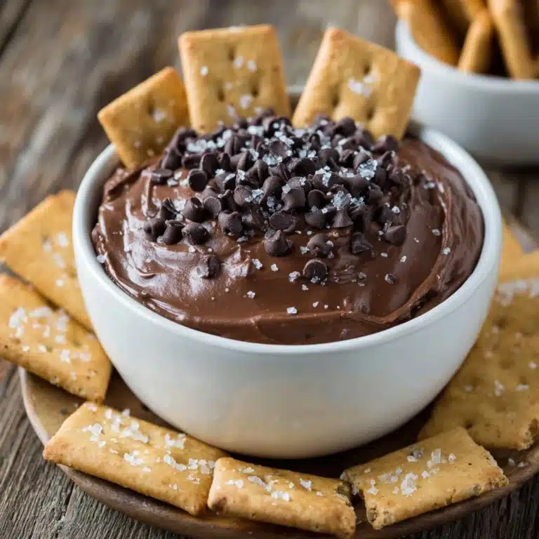 Chocolate Peanut Butter Dip Recipe