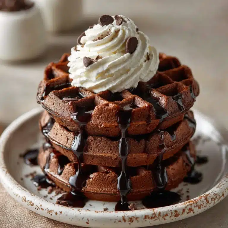 Brownie Waffles Recipe