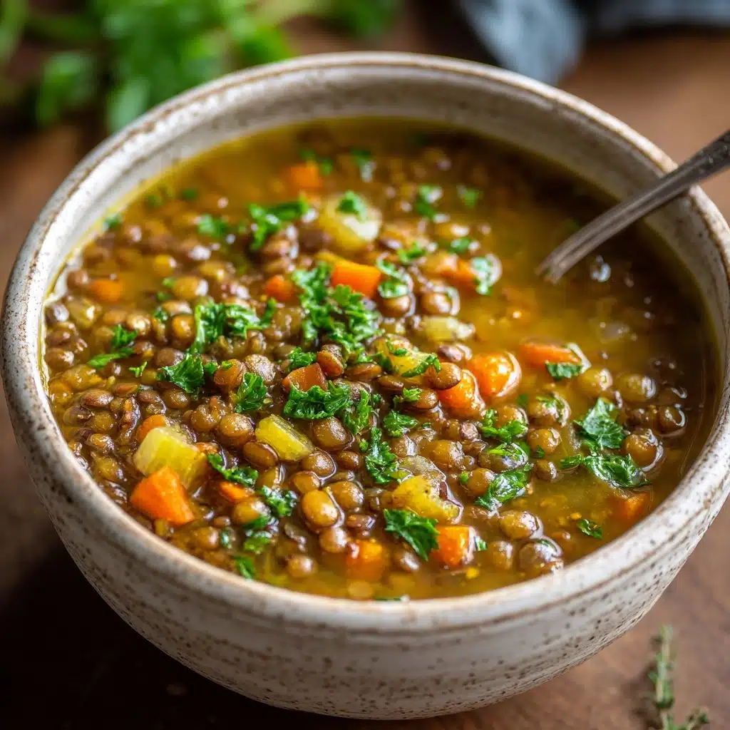Veggie-Loaded Lentil Soup Recipe - Recipe Image