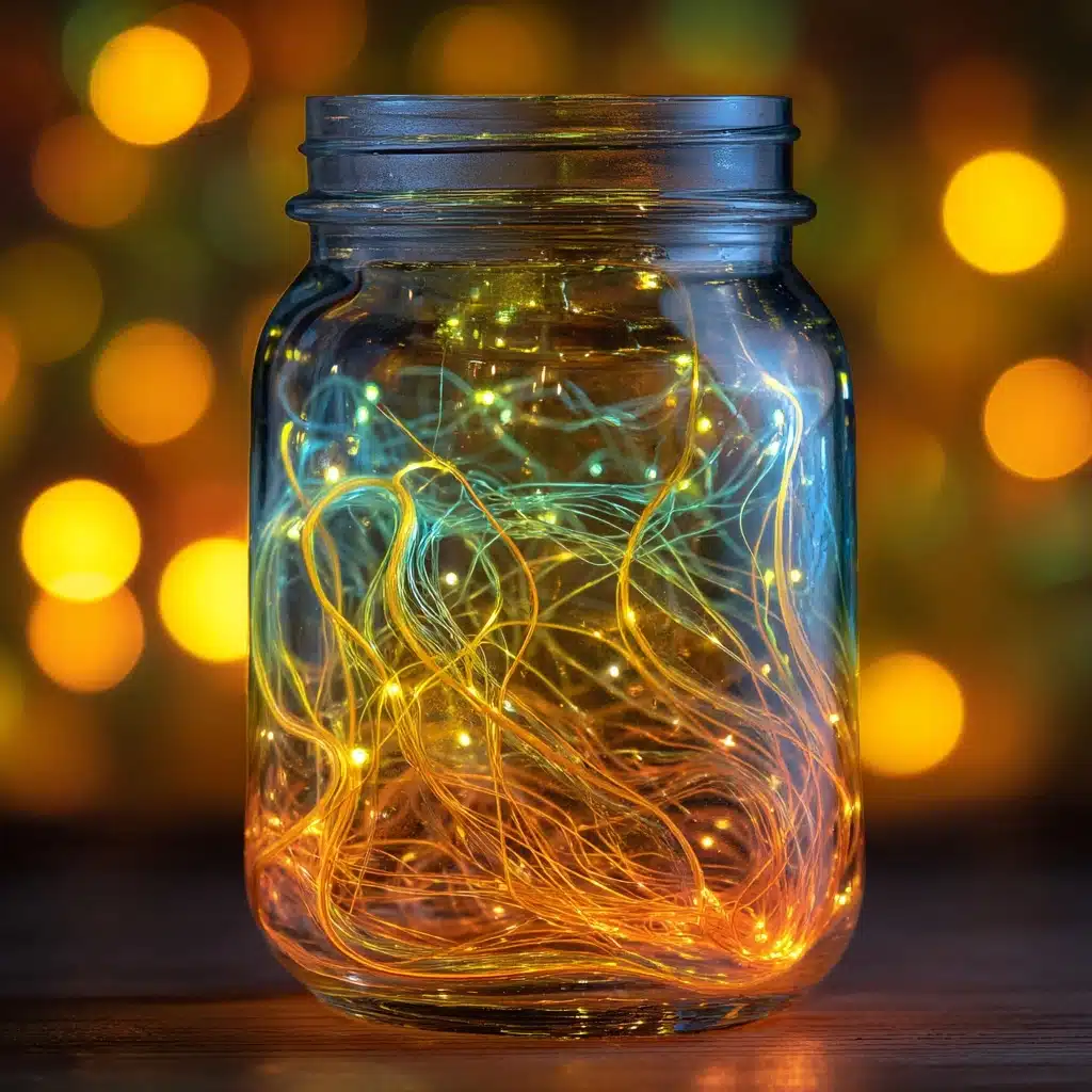 Glowing Fireworks in a Jar Recipe