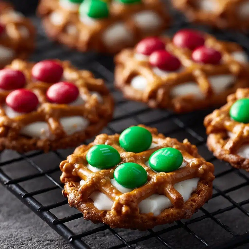 Pretzel M&M Hugs {Christmas Style} Recipe - Recipe Image