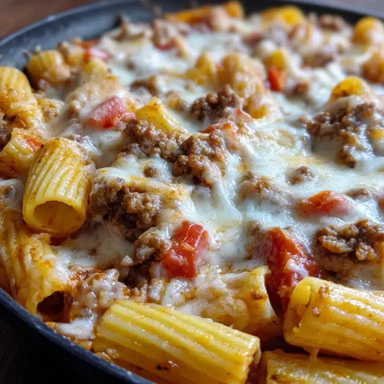 One-Pot Cheesy Taco Pasta Recipe