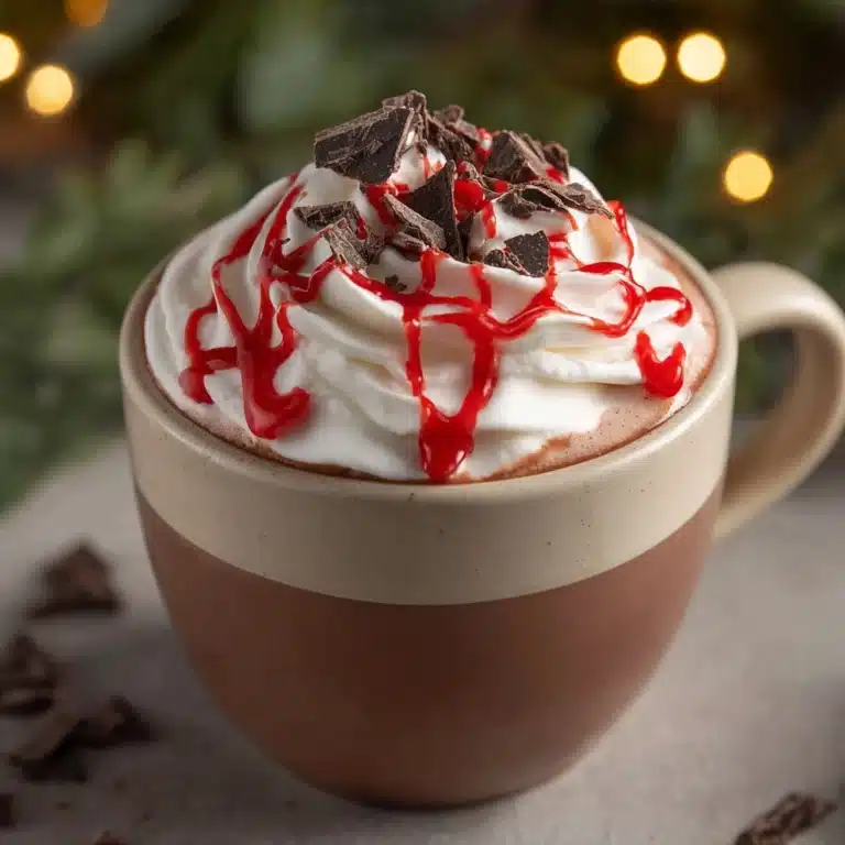 Christmas Eve Creamy Crockpot Hot Chocolate Recipe