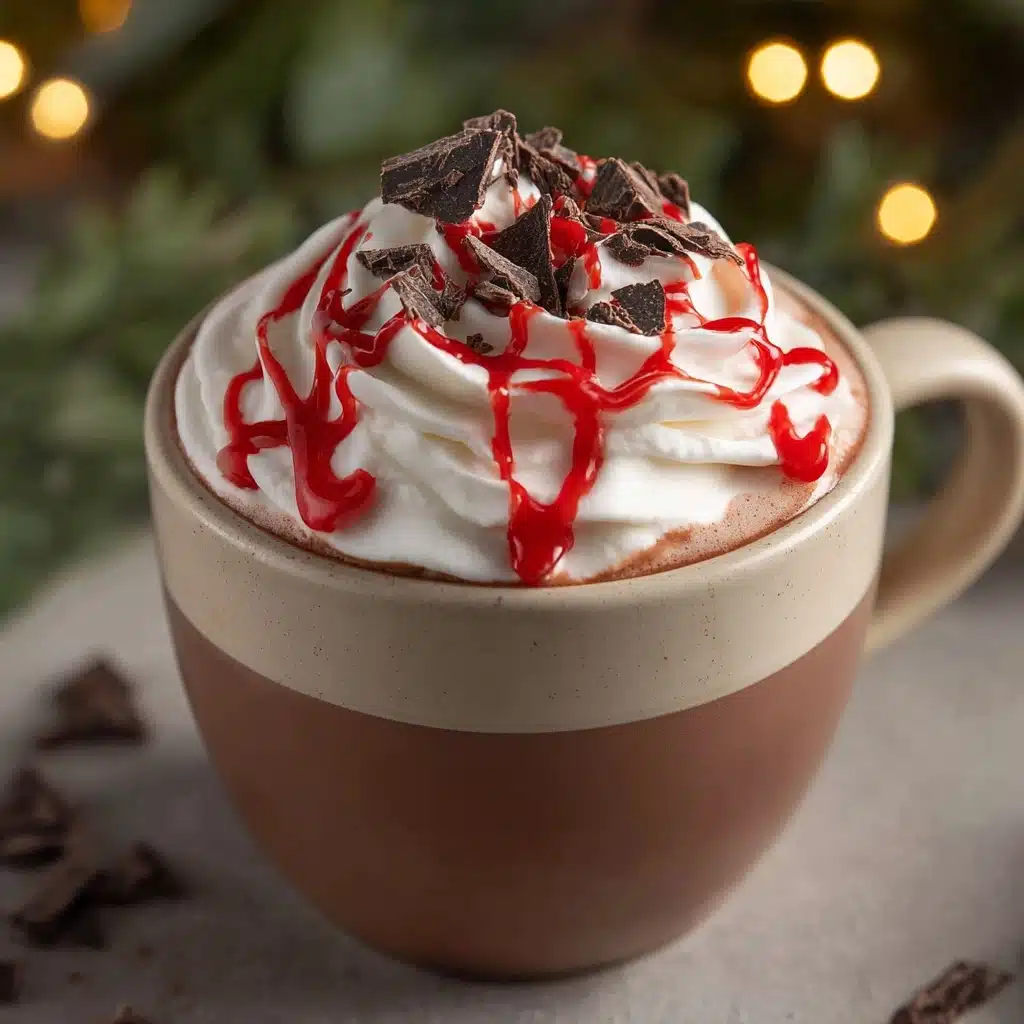 Christmas Eve Creamy Crockpot Hot Chocolate Recipe - Recipe Image