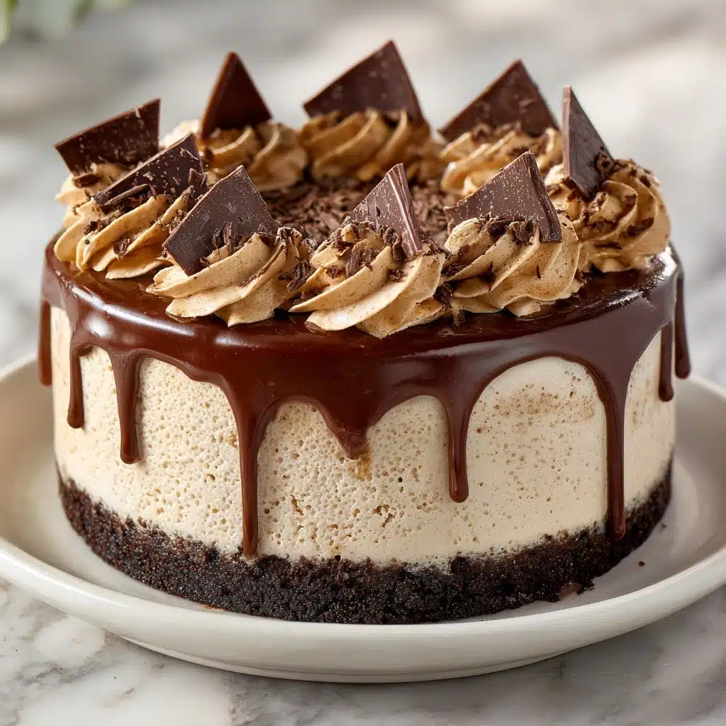 Peanut Butter Chocolate Cheesecake Recipe