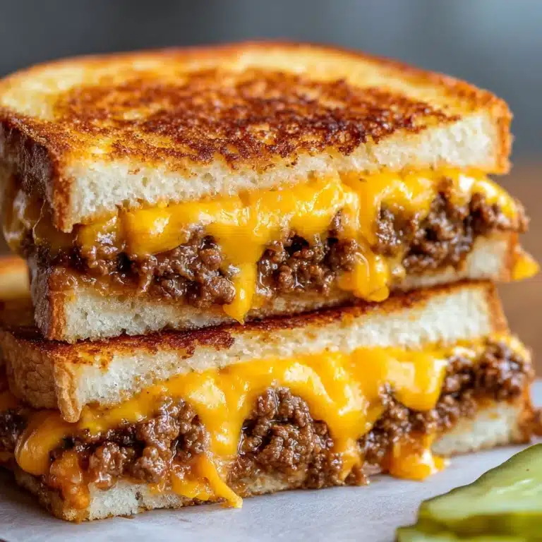 Grilled Cheese Sloppy Joes Recipe