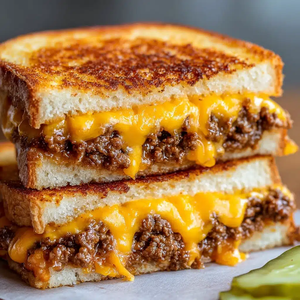 Grilled Cheese Sloppy Joes Recipe