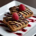 Chocolate Fudge Pop Tarts with Raspberry Glaze Recipe