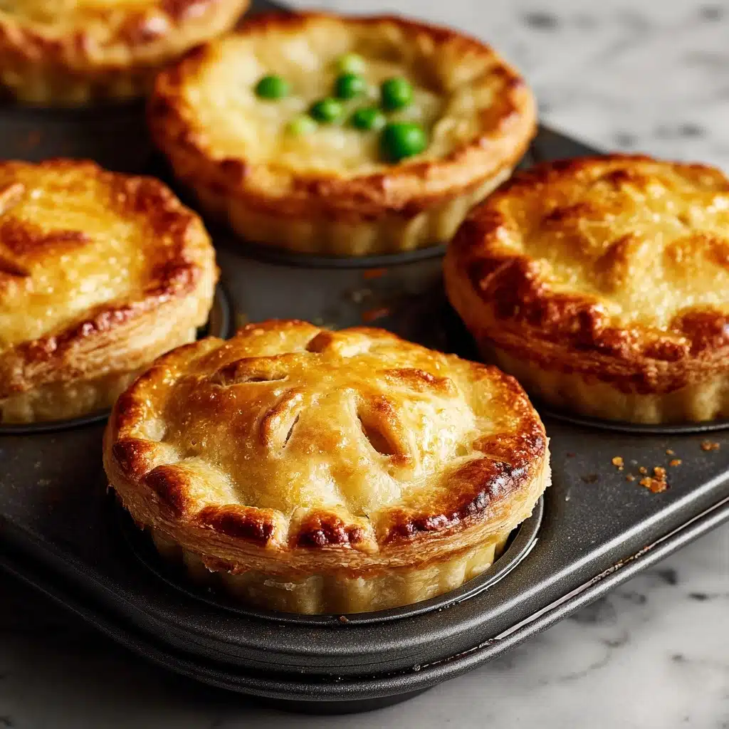 Muffin Tin Chicken Pot Pies Recipe - Recipe Image