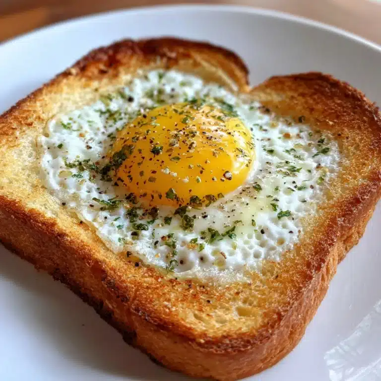 Air Fryer Egg and Cheese Toast Recipe