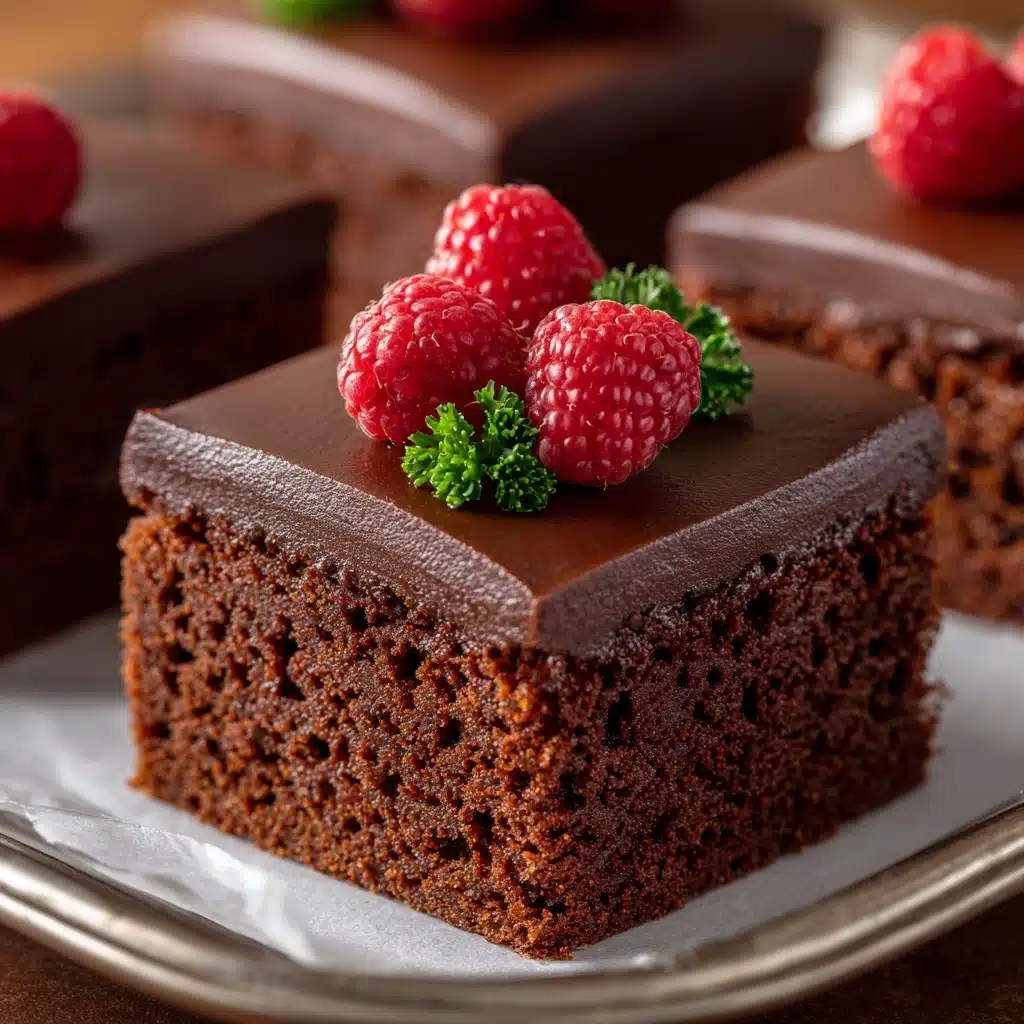 Chocolate Frosted Brownies Recipe