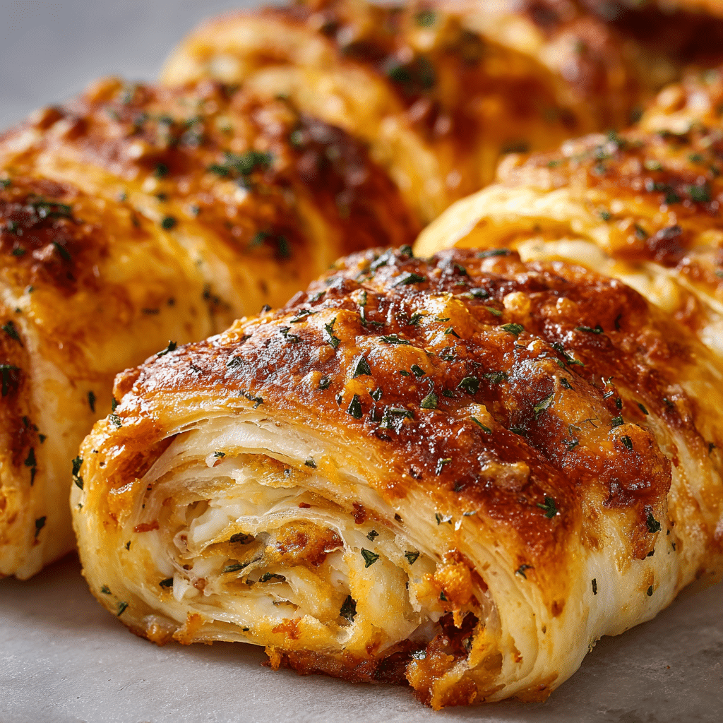 Crab & Cheese Filled Crescent Rolls Recipe - Recipe Image