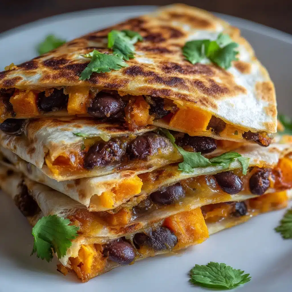 Roasted Sweet Potato and Black Bean Quesadillas Recipe