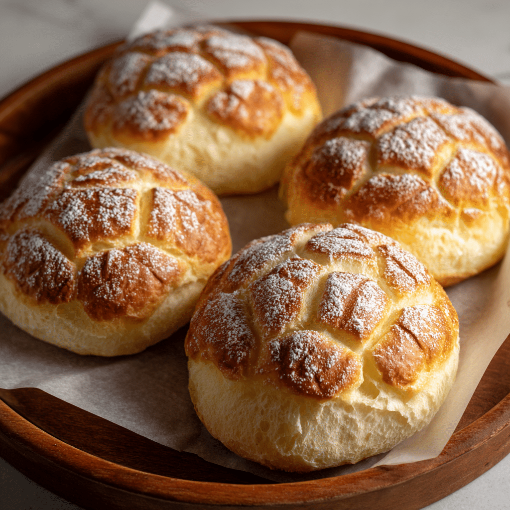 Strawberry and Cream Cheese Pineapple Buns Recipe - Recipe Image