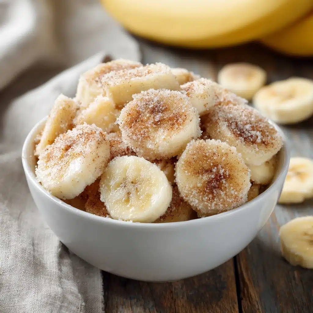 Cinnamon-Sugar Air Fryer Banana Chips Recipe - Recipe Image