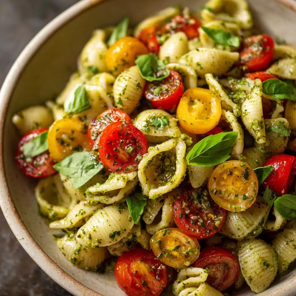 Pesto Pasta Salad Recipe - Recipe Image