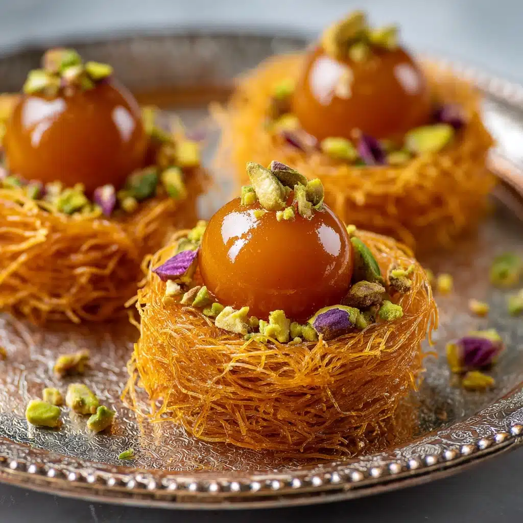 Gulab Jamun in Kunafa Nests Recipe