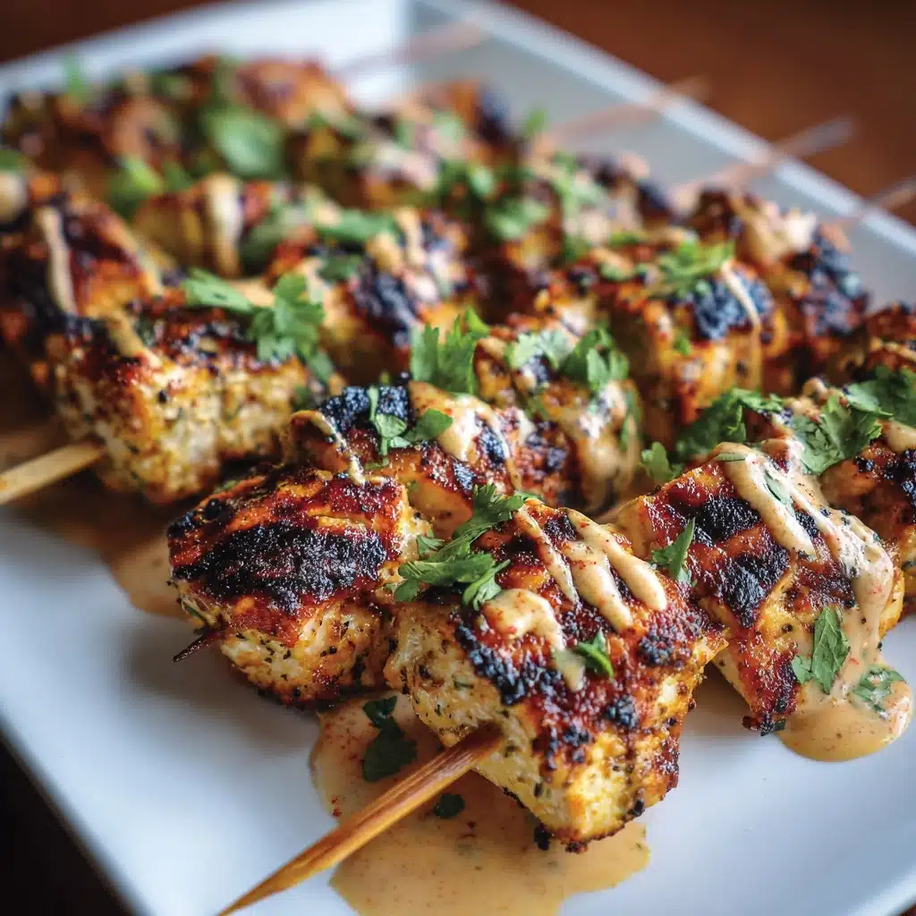Bang Bang Chicken Skewers Recipe - Recipe Image