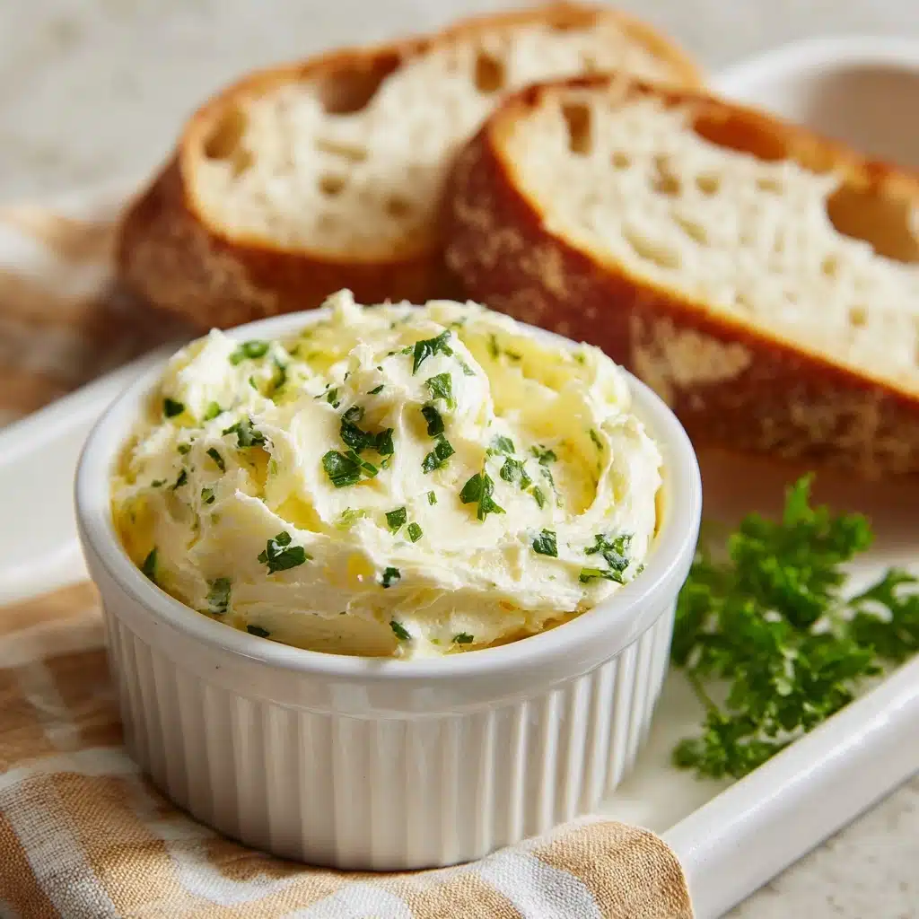 Easy Homemade Garlic Bread Spread Recipe - Recipe Image