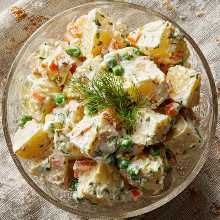 Olivier Salad – Russian Potato Salad Recipe
