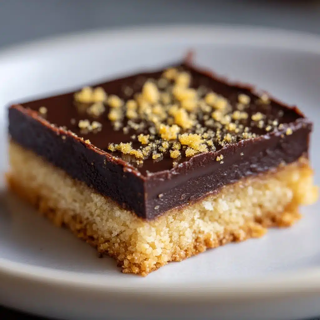 No-Bake Shortbread Fudge Slice Recipe - Recipe Image