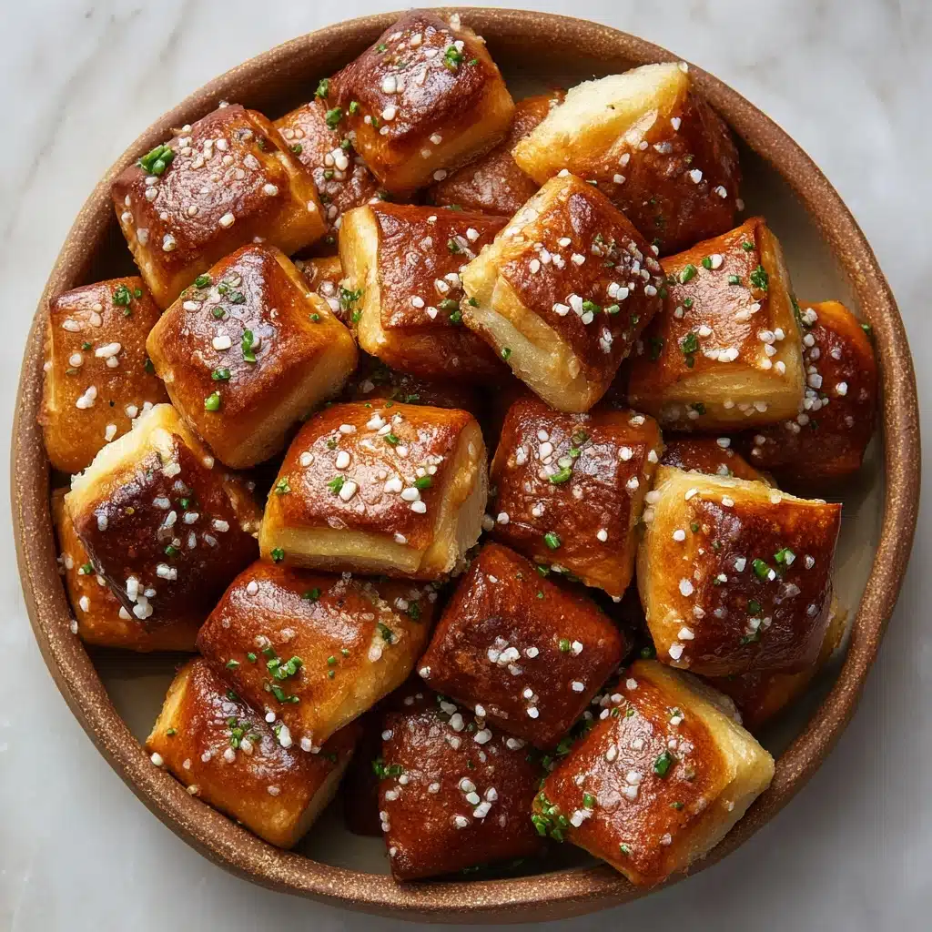 Buttery Soft Pretzel Bites Recipe - Recipe Image