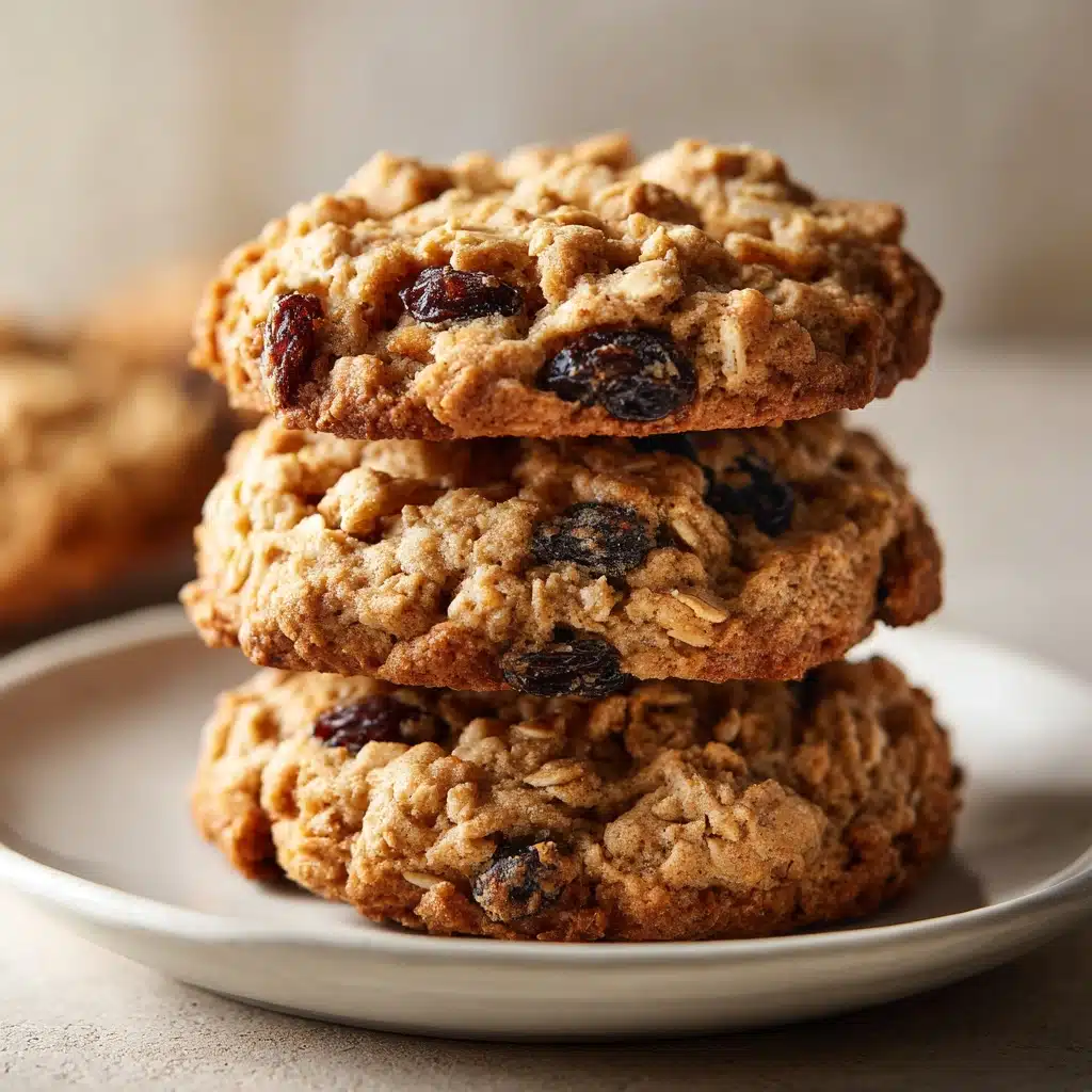 Chewy Oatmeal Raisin Cookies Recipe - Recipe Image