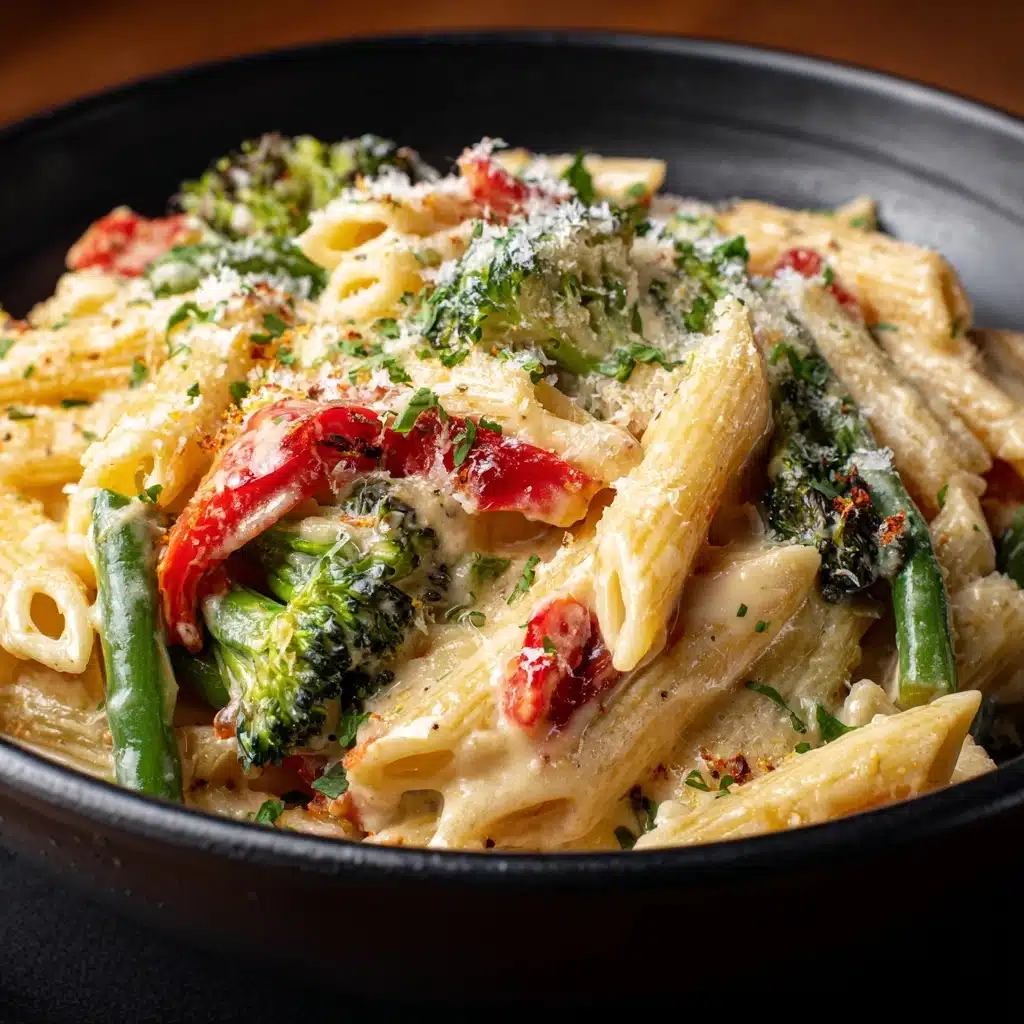 Creamy Pasta Primavera Recipe - Recipe Image