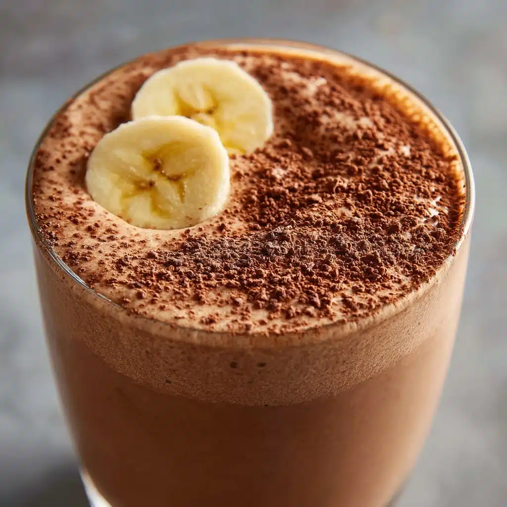 Banana Chocolate Smoothie Recipe - Recipe Image