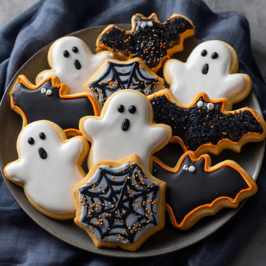 Halloween Royal Icing Cookies Recipe - Recipe Image