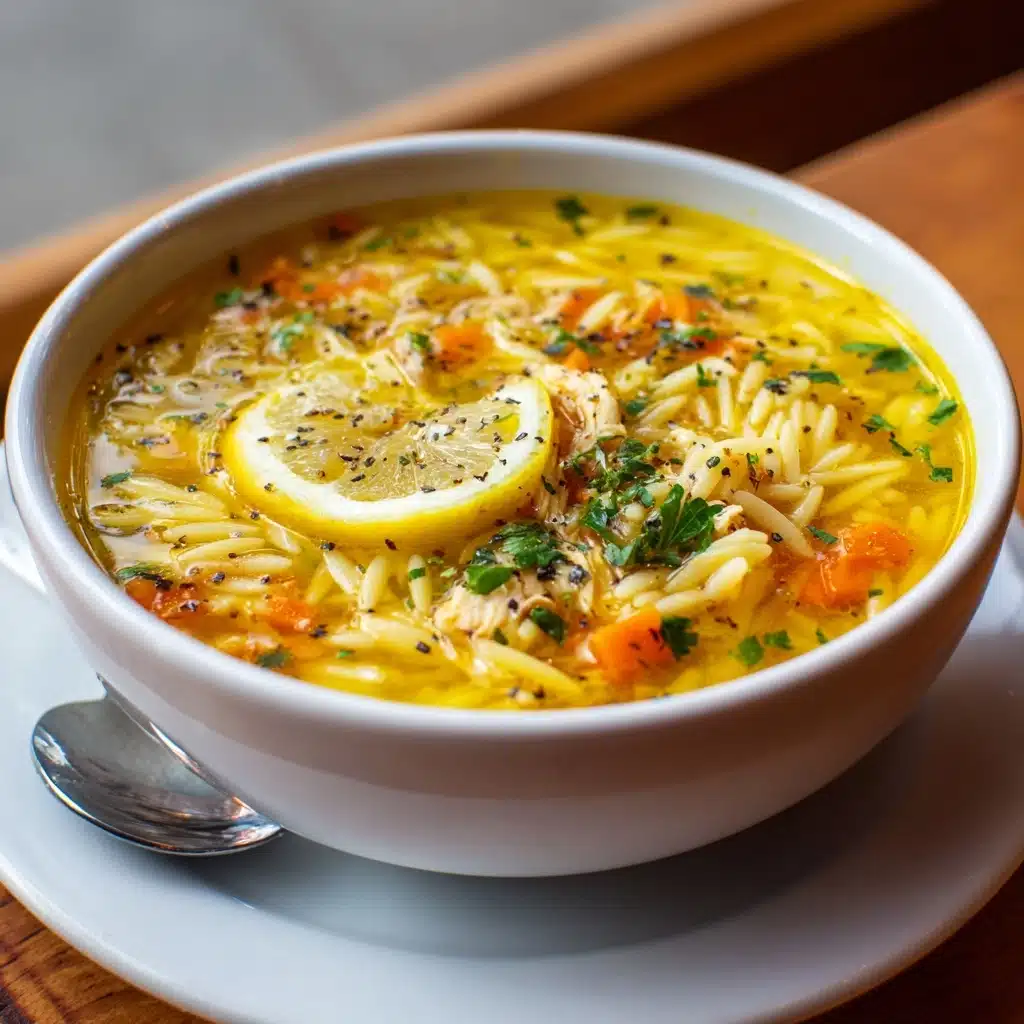 Lemon Orzo Soup Recipe - Recipe Image