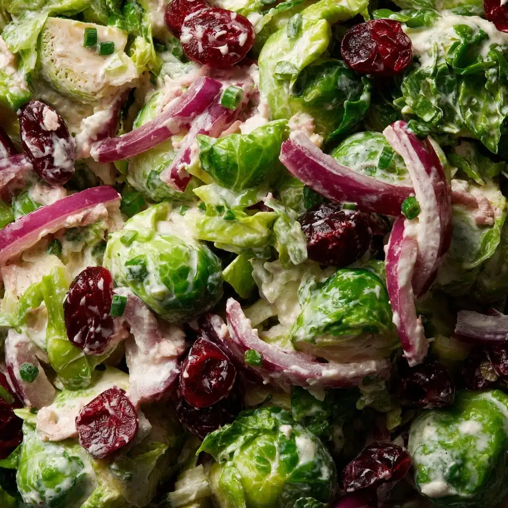 Creamy Brussels Sprouts Slaw Recipe - Recipe Image