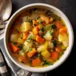Cleansing Winter Vegetable Miso Soup Recipe