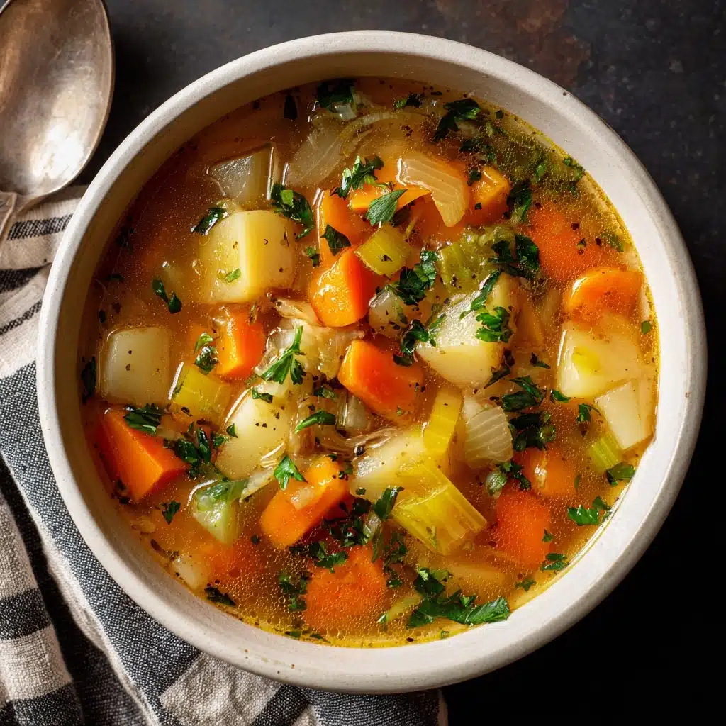 Cleansing Winter Vegetable Miso Soup Recipe - Recipe Image