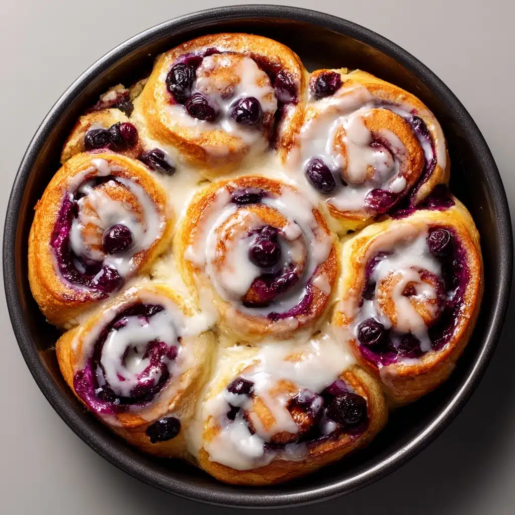 Blueberry Cinnamon Rolls Recipe - Recipe Image