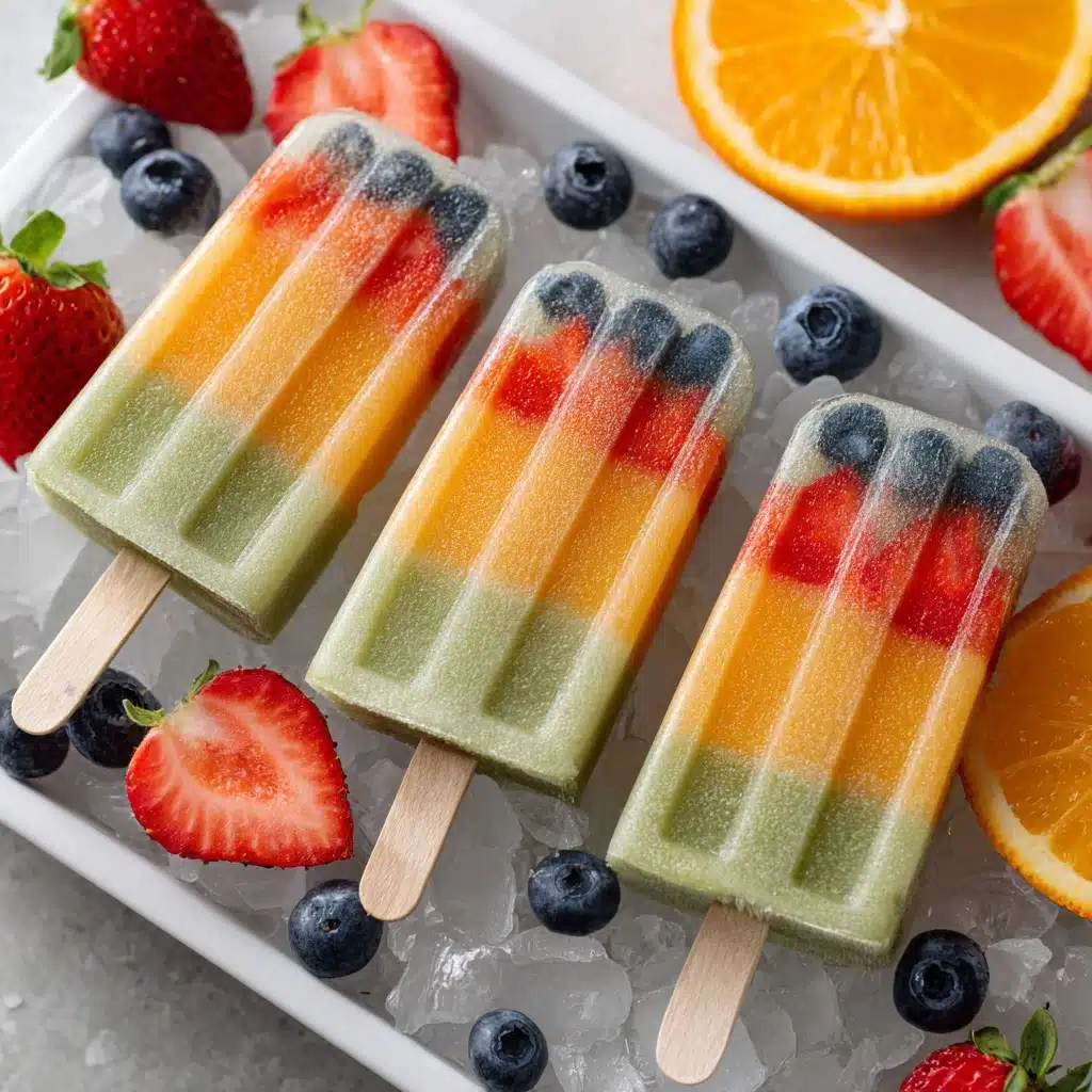 Mango Lassi Popsicles Recipe - Recipe Image