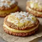 Coconut Lemon Cheesecake Cookies Recipe