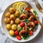 Garlic Chicken Potato Skillet Recipe