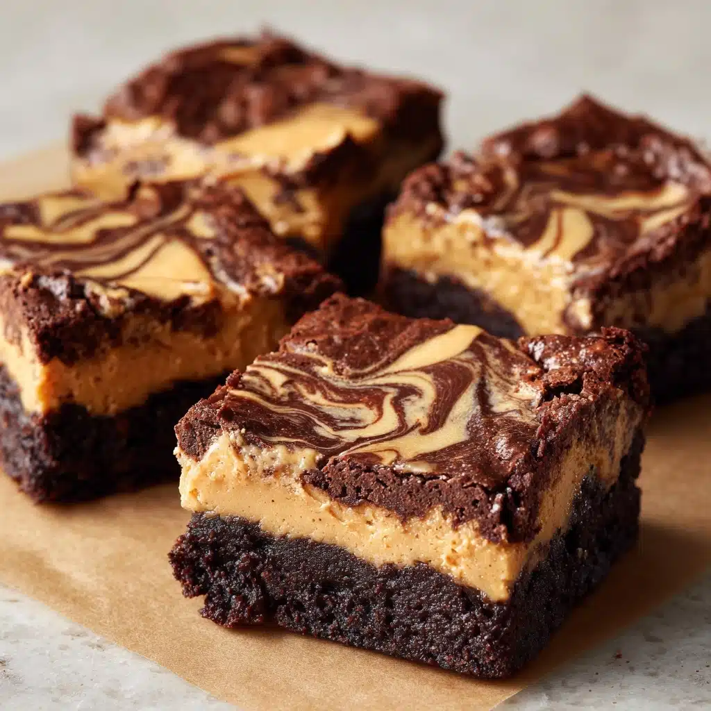 Peanut Butter Brownies Recipe - Recipe Image