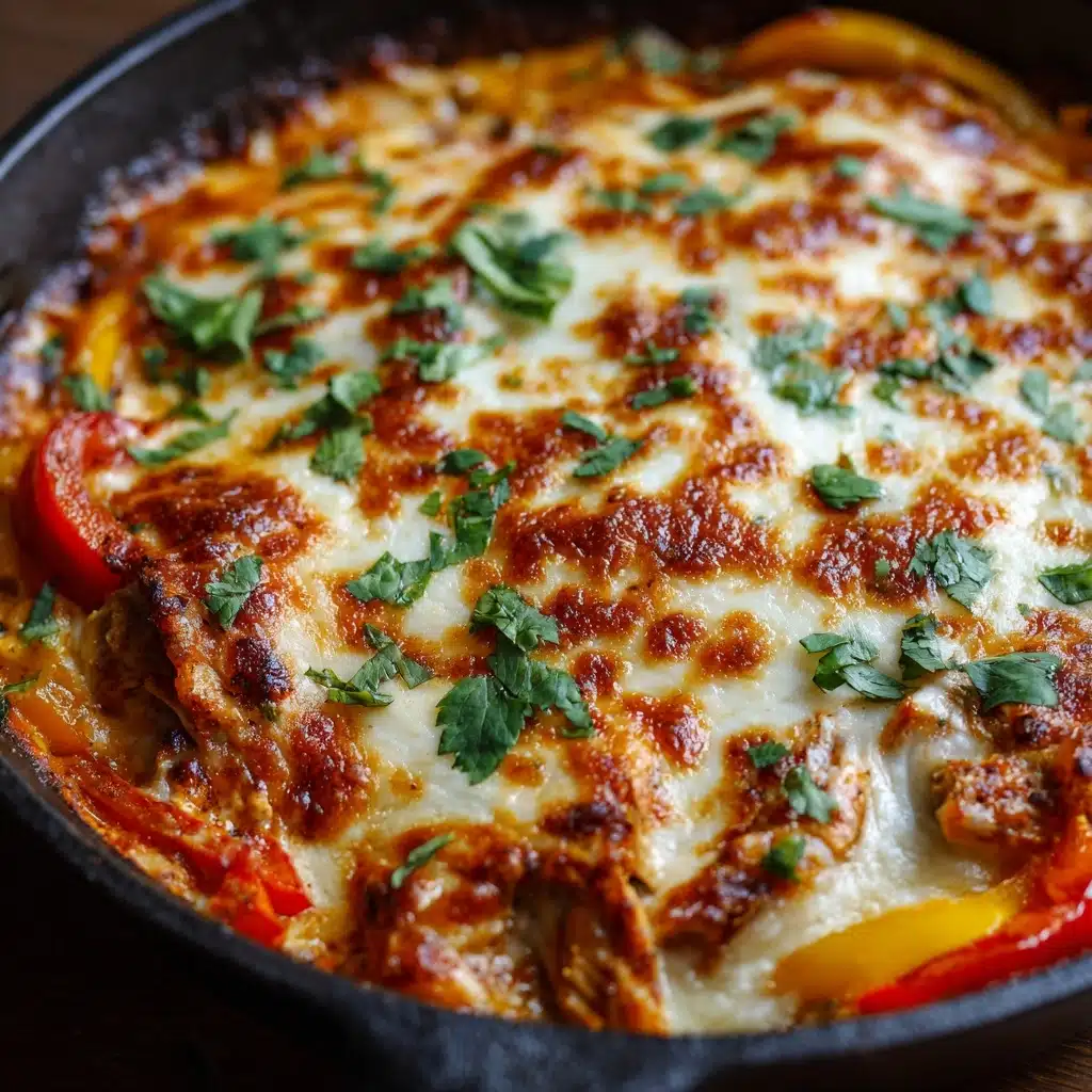 Cheesy Baked Fajita Chicken Recipe - Recipe Image