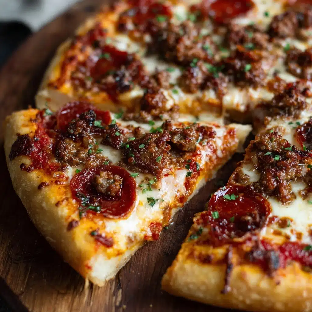 Pizza Burger Pie Recipe - Recipe Image