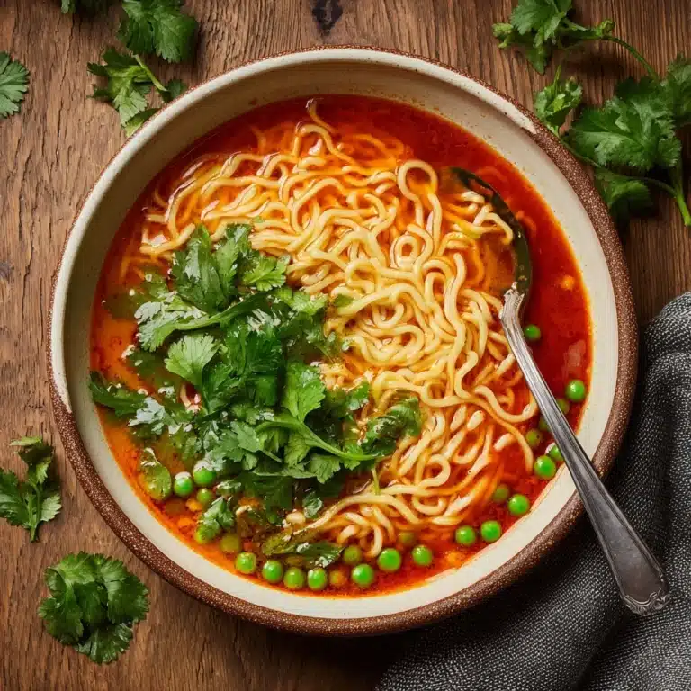 Thai Red Curry Noodle Soup Recipe
